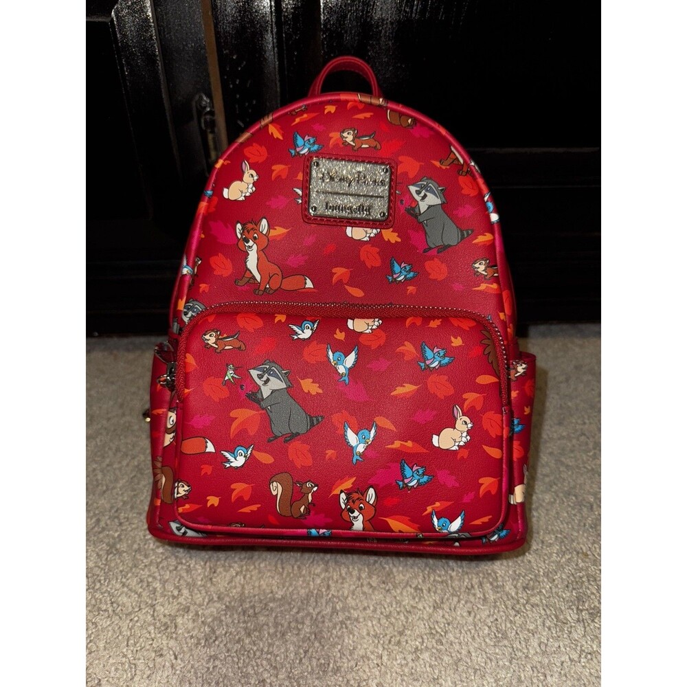 Disney Parks Loungefly Forest Friends Woodland Critters Mini Backpack New